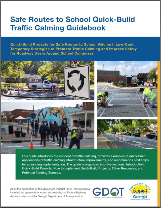 SRTS Engineering - GA Safe Routes to School
